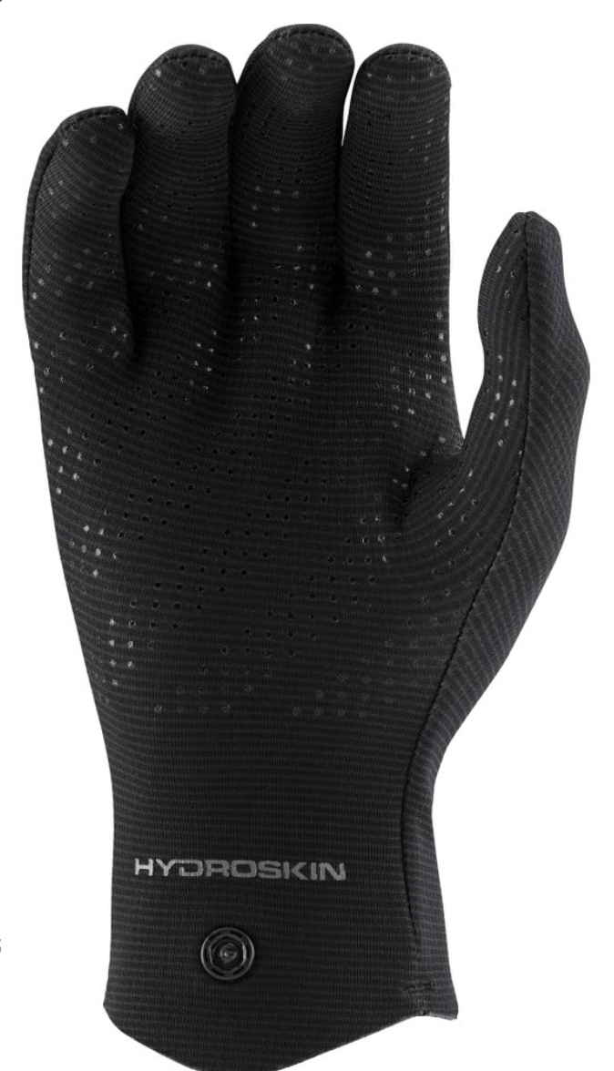 NRS Men's HydroSkin Gloves Old Creel Canoe & Kayak