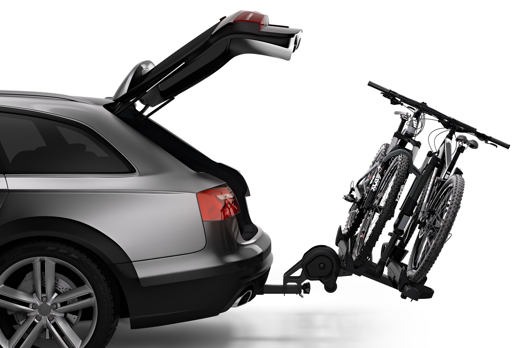 Removing thule bike rack from hitch 2025